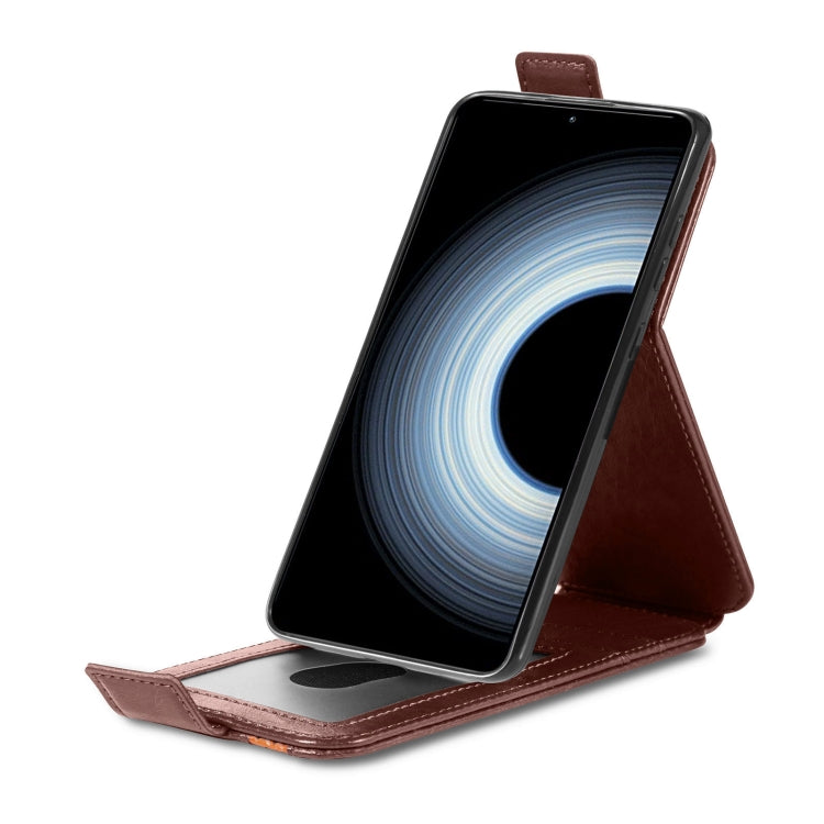 For Xiaomi Redmi K50 Ultra Splicing Wallet Card Holder Vertical Flip Leather Phone Case