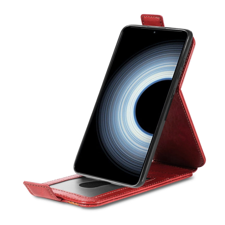 For Xiaomi Redmi K50 Ultra Splicing Wallet Card Holder Vertical Flip Leather Phone Case