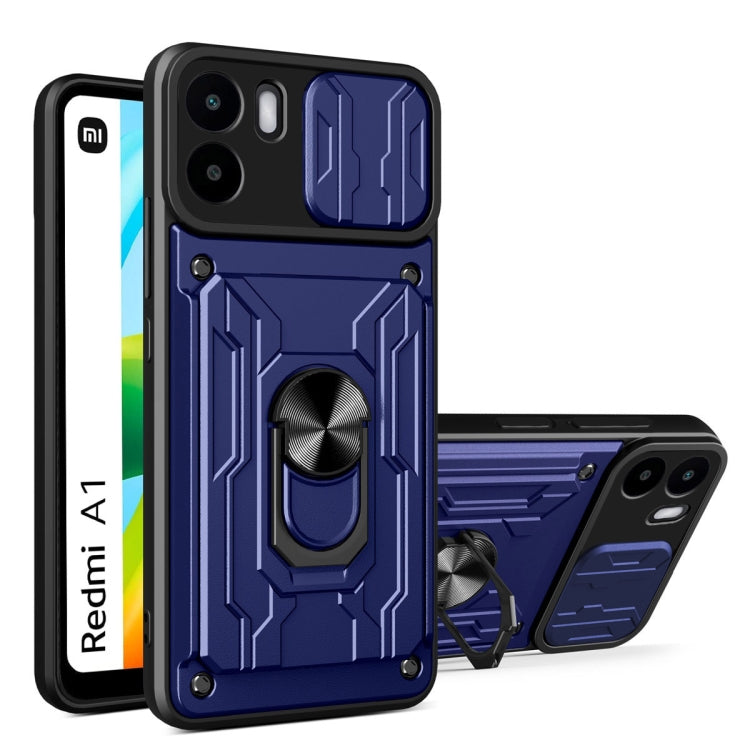 For Xiaomi Redmi A1 4G Sliding Camshield Card Phone Case
