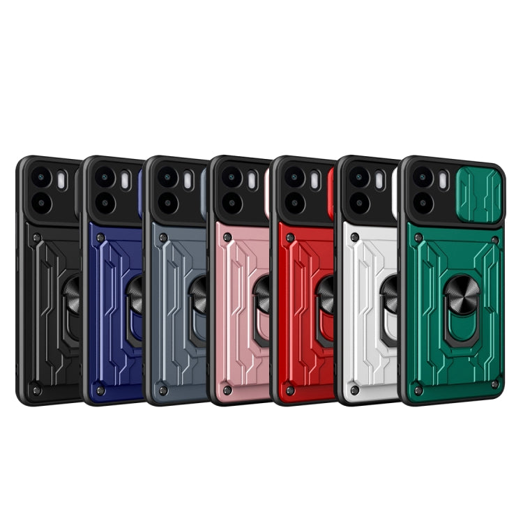 For Xiaomi Redmi A1 4G Sliding Camshield Card Phone Case