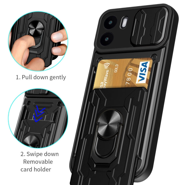 For Xiaomi Redmi A1 4G Sliding Camshield Card Phone Case