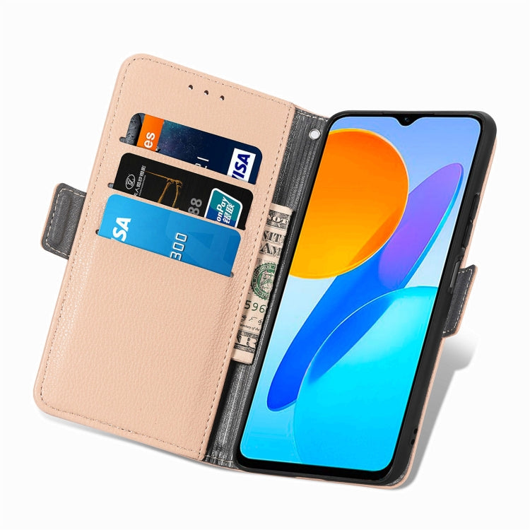 For Honor X8 5G Stereoscopic Flowers Leather Phone Case