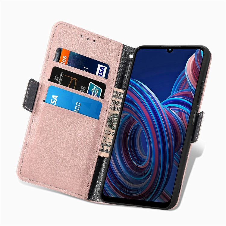 For ZTE Blade A72 4G Stereoscopic Flowers Leather Phone Case