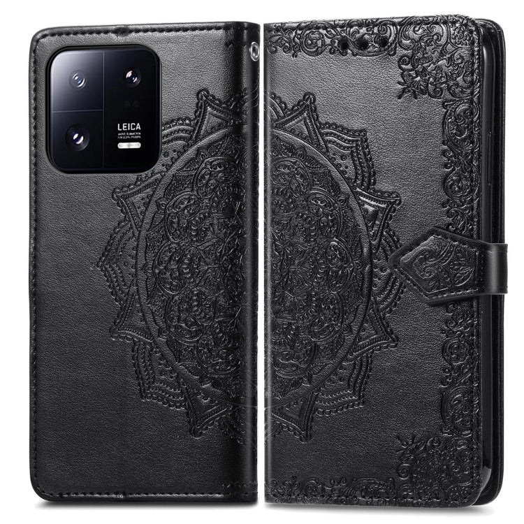 For Xiaomi 13 Mandala Flower Embossed Leather Phone Case