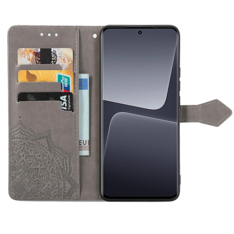 For Xiaomi 13 Mandala Flower Embossed Leather Phone Case