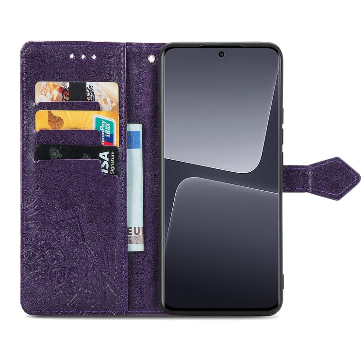 For Xiaomi 13 Mandala Flower Embossed Leather Phone Case