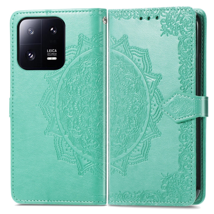 For Xiaomi 13 Mandala Flower Embossed Leather Phone Case