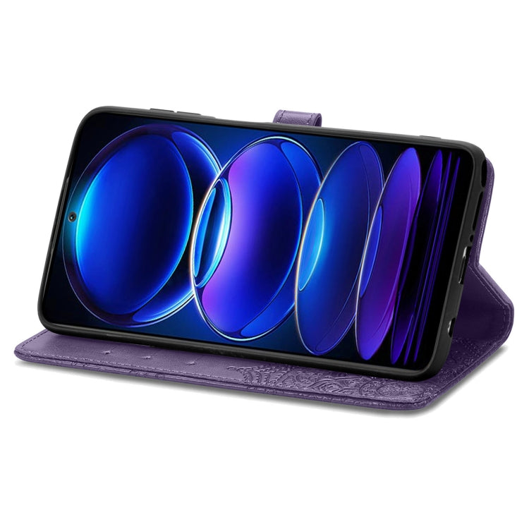 For Xiaomi Redmi Note 12 Pro+ China Mandala Flower Embossed Leather Phone Case