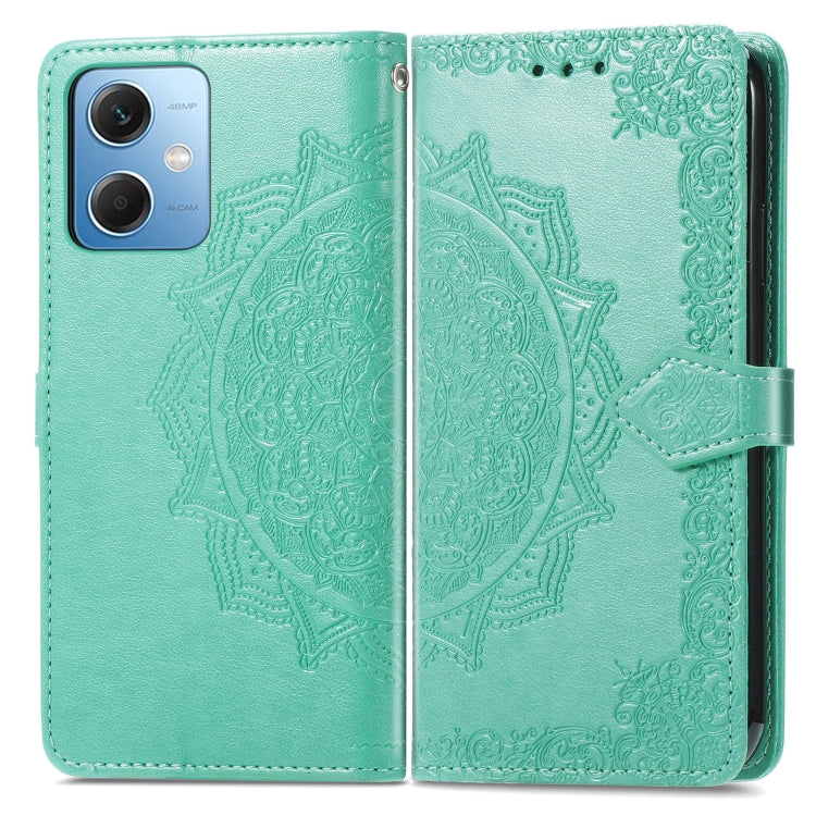 For Xiaomi Redmi Note 12 Pro+ China Mandala Flower Embossed Leather Phone Case
