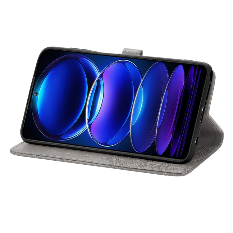 For Xiaomi Redmi Note 12 Explorer Mandala Flower Embossed Leather Phone Case