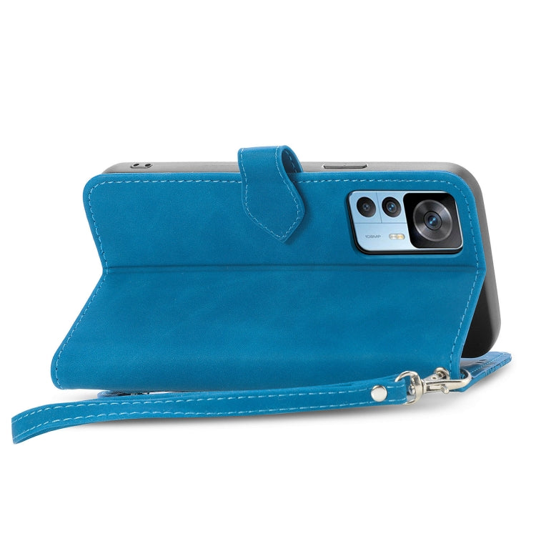 For Xiaomi Redmi K50 Ultra Embossed Flower Shockproof Leather Phone Case