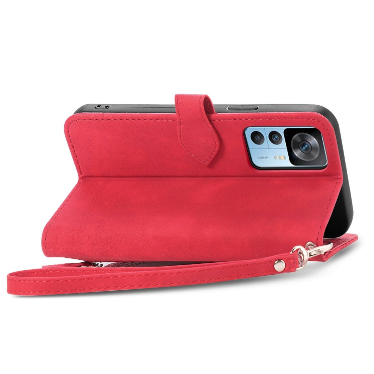 For Xiaomi Redmi K50 Ultra Embossed Flower Shockproof Leather Phone Case