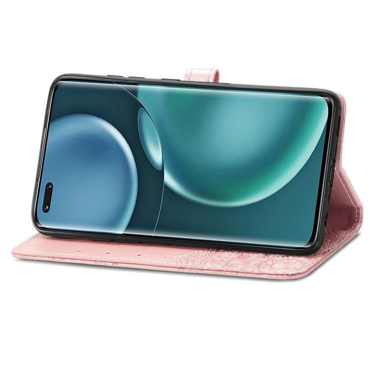 For Honor Magic 4 Pro Mandala Flower Embossed Leather Phone Case