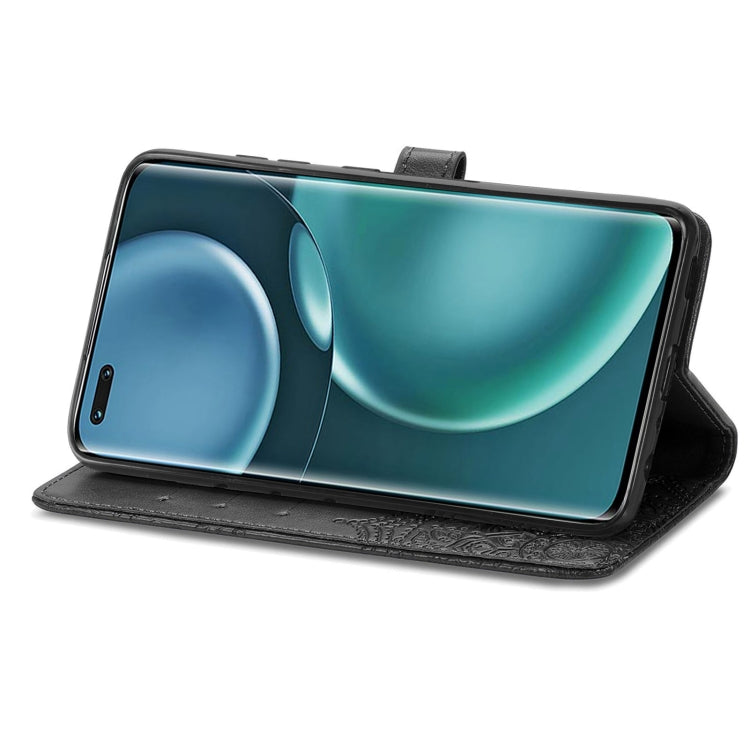 For Honor Magic 4 Pro Mandala Flower Embossed Leather Phone Case