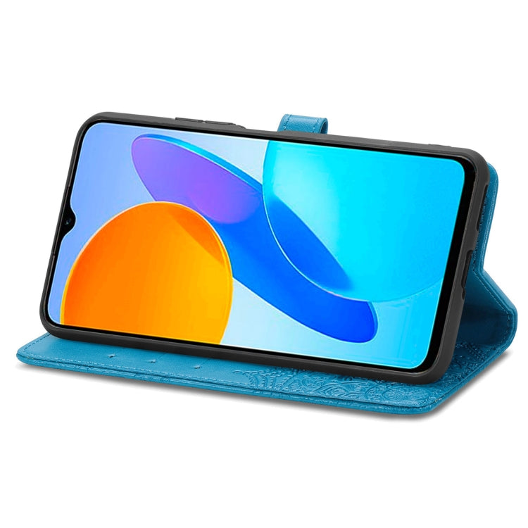 For Honor X8 5G Mandala Flower Embossed Leather Phone Case