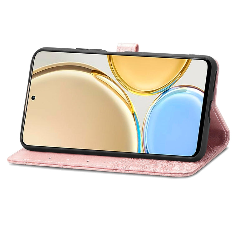 For Honor X30 / Magic 4 Lite 5G Mandala Flower Embossed Leather Phone Case