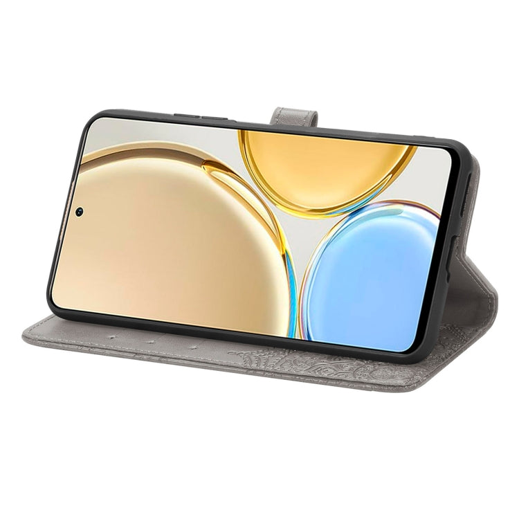 For Honor X30 / Magic 4 Lite 5G Mandala Flower Embossed Leather Phone Case