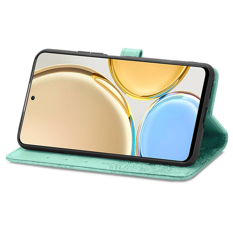 For Honor X30 / Magic 4 Lite 5G Mandala Flower Embossed Leather Phone Case