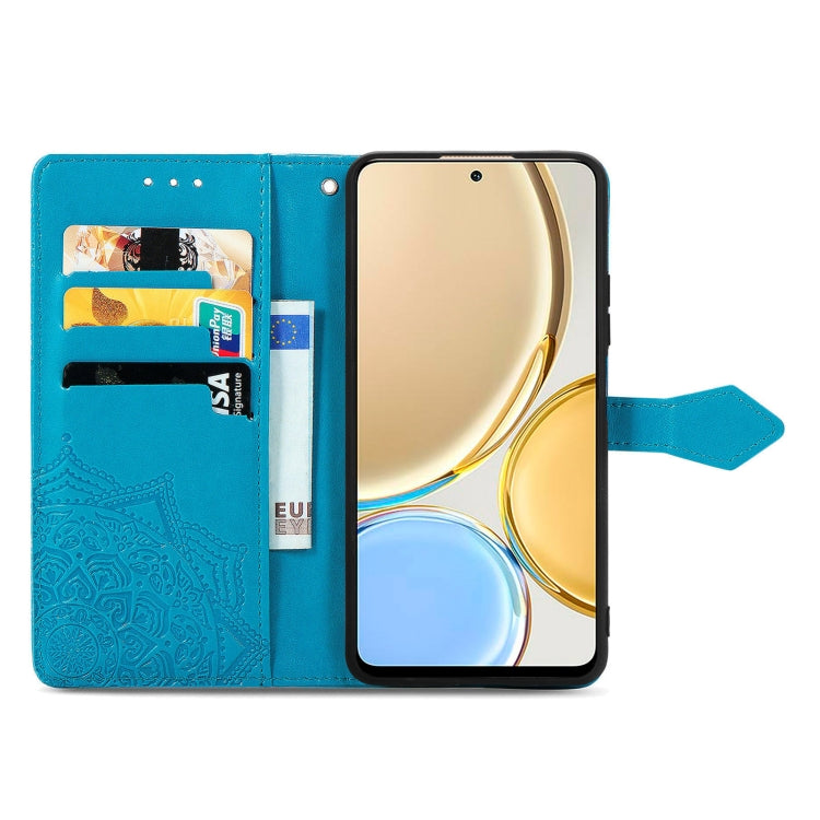 For Honor X30 / Magic 4 Lite 5G Mandala Flower Embossed Leather Phone Case