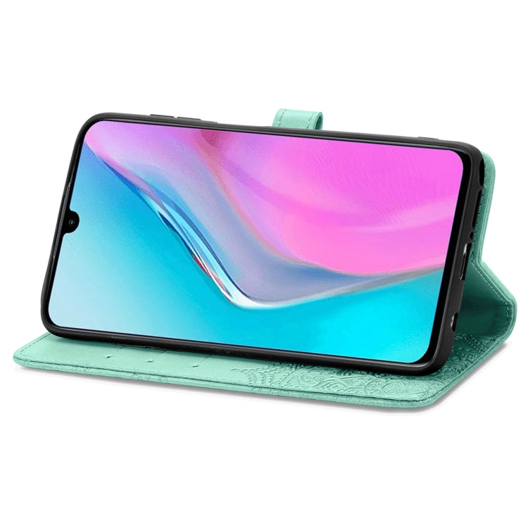 For Infinix Note 11 Mandala Flower Embossed Leather Phone Case