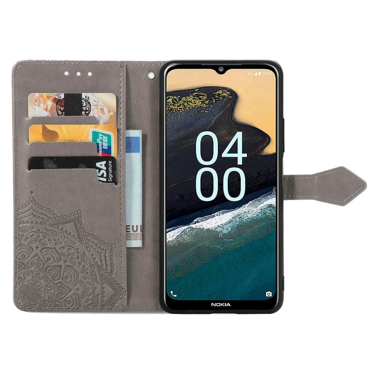 For Nokia X30 Mandala Flower Embossed Leather Phone Case