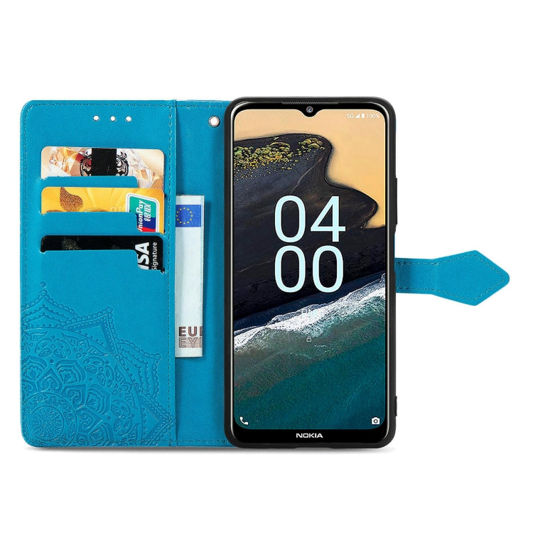 For Nokia X30 Mandala Flower Embossed Leather Phone Case