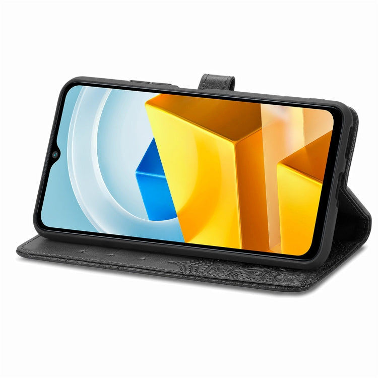 For Xiaomi Poco M5 Mandala Flower Embossed Leather Phone Case