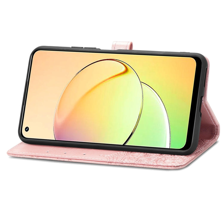 For Realme 10 4G Mandala Flower Embossed Leather Phone Case