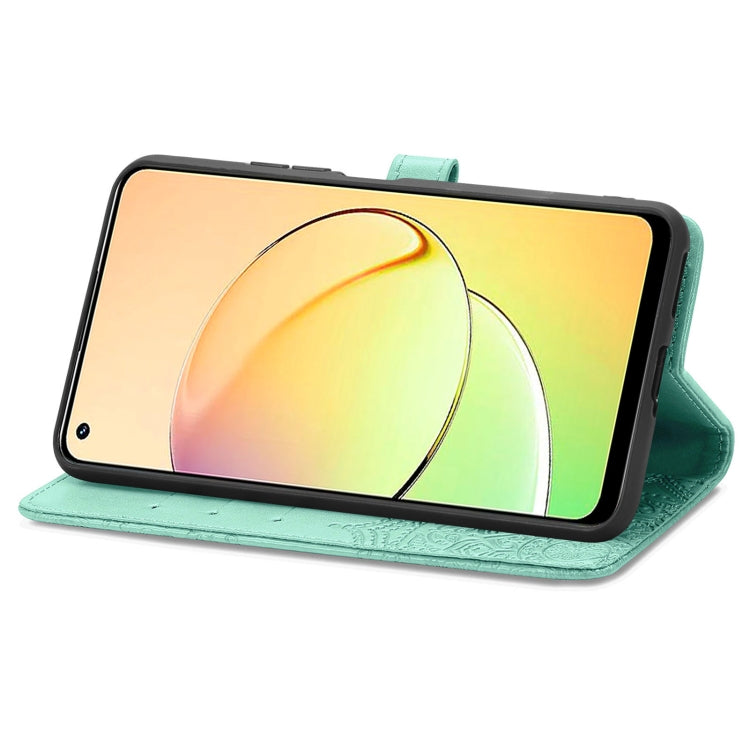 For Realme 10 4G Mandala Flower Embossed Leather Phone Case