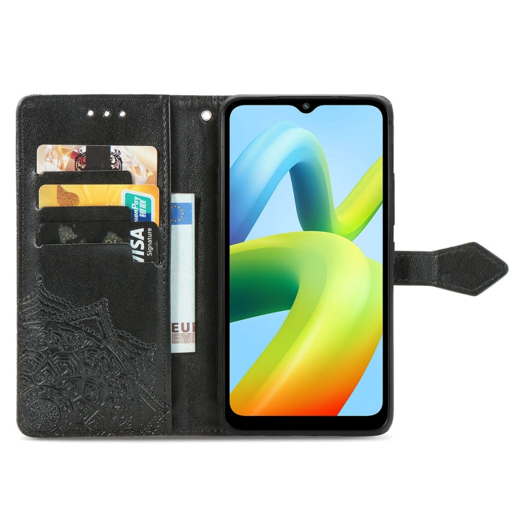 For Xiaomi Redmi A1+ Mandala Flower Embossed Leather Phone Case