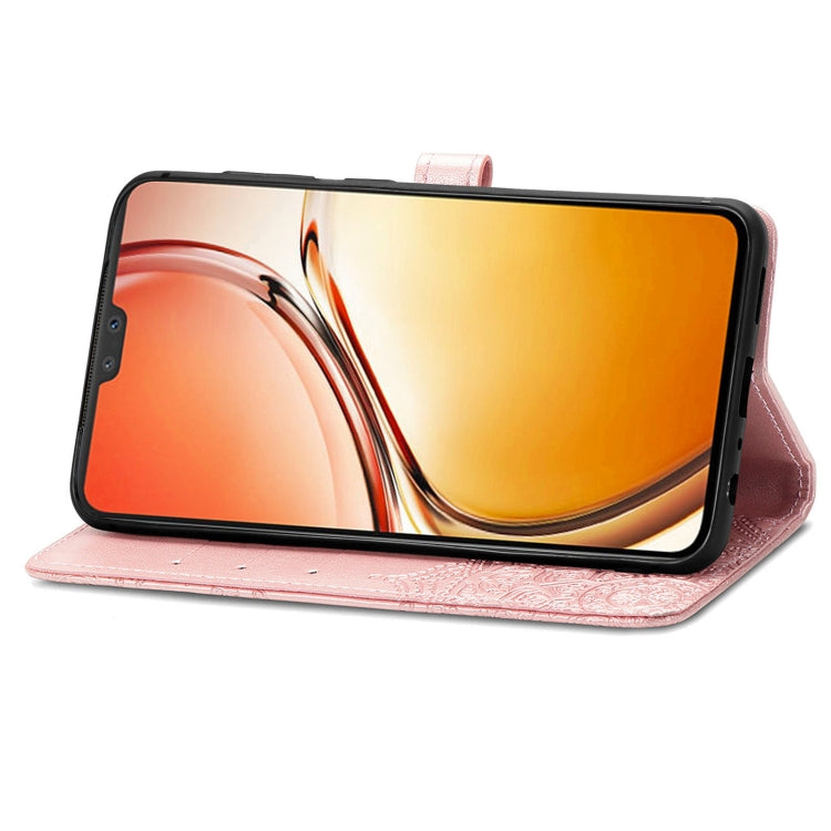 For vivo V23 5G Mandala Flower Embossed Leather Phone Case