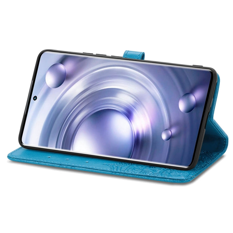 For vivo X80 Pro Mandala Flower Embossed Leather Phone Case