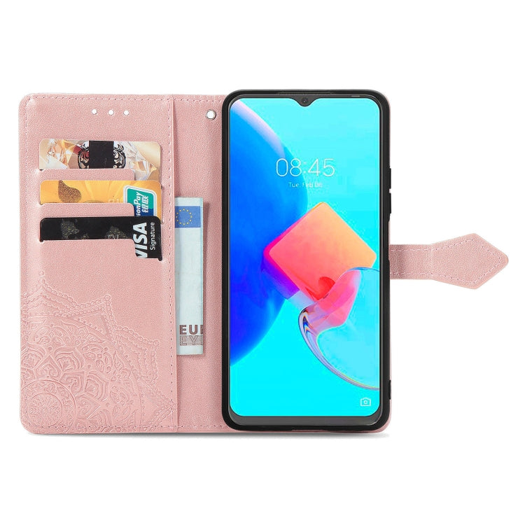 For Xiaomi Poco X3 Pro Mandala Flower Embossed Leather Phone Case
