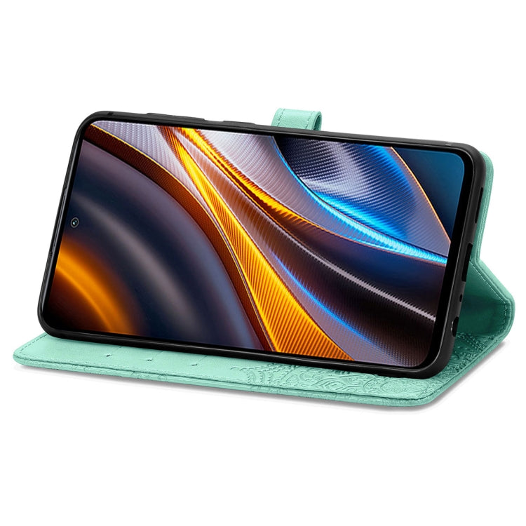 For Xiaomi Poco X4 GT Mandala Flower Embossed Leather Phone Case