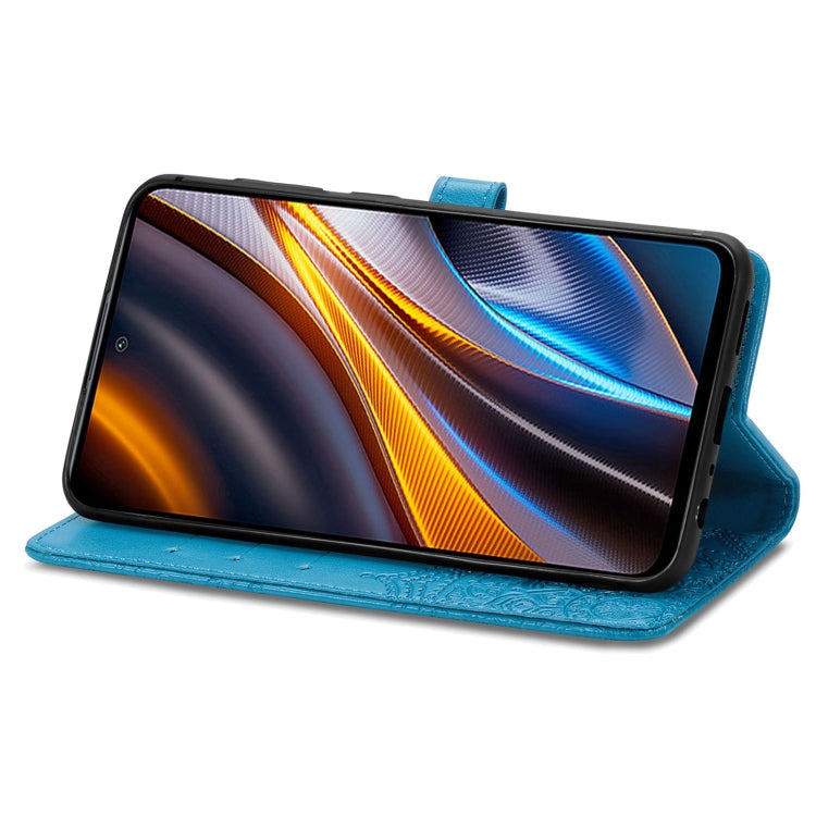 For Xiaomi Poco X4 GT Mandala Flower Embossed Leather Phone Case