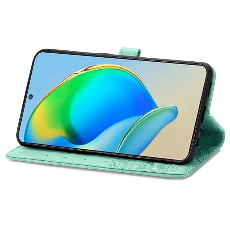 For ZTE Blade V40S Mandala Flower Embossed Leather Phone Case