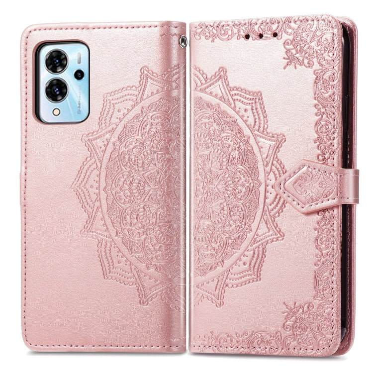 For ZTE Blade V40 Pro Mandala Flower Embossed Leather Phone Case