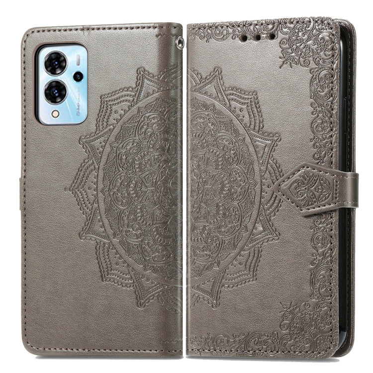For ZTE Blade V40 Pro Mandala Flower Embossed Leather Phone Case