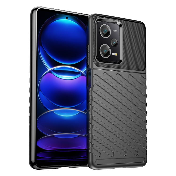 For Redmi Note12 Pro Speed Thunderbolt Shockproof TPU Protective Soft Phone Case