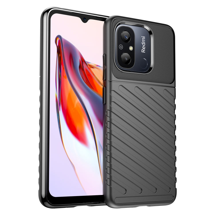 For Redmi 12C Thunderbolt Shockproof TPU Protective Soft Phone Case