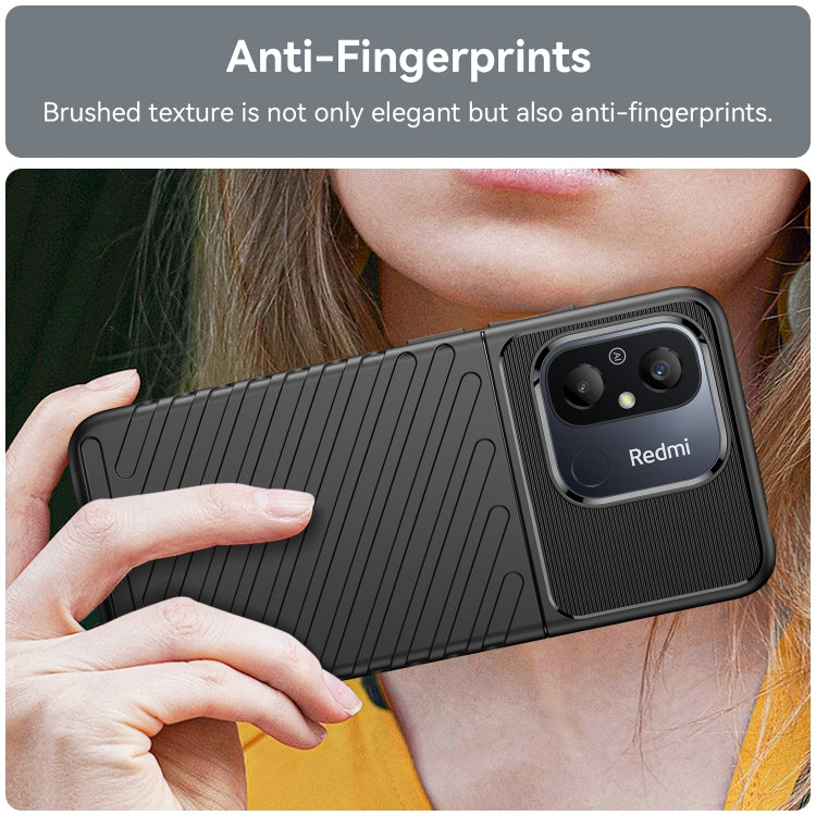 For Redmi 12C Thunderbolt Shockproof TPU Protective Soft Phone Case