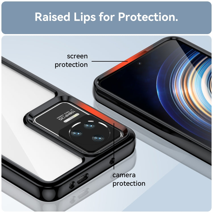 For Xiaomi Redmi K60E Colorful Series Acrylic + TPU Phone Case