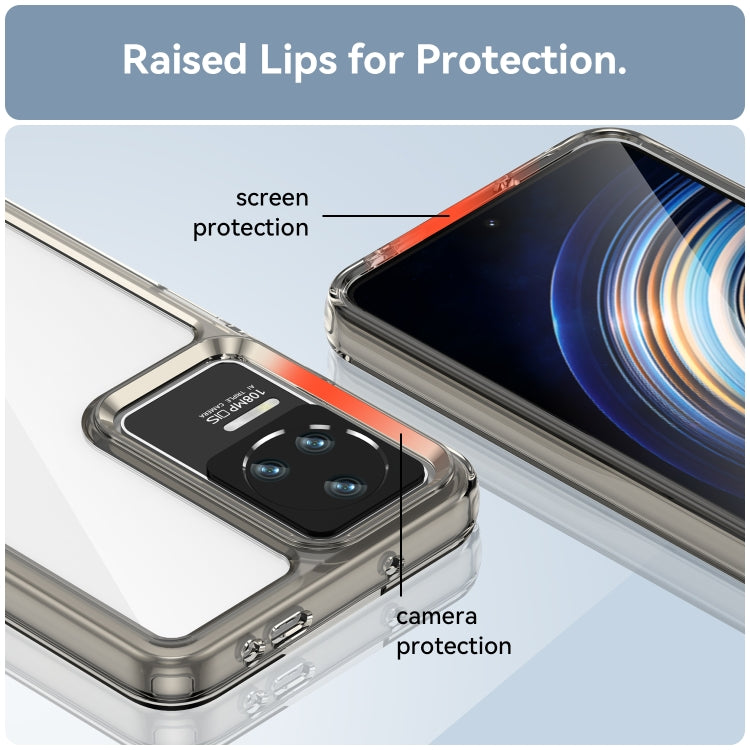 For Xiaomi Redmi K60E Colorful Series Acrylic + TPU Phone Case