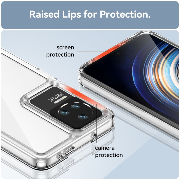 For Xiaomi Redmi K60E Colorful Series Acrylic + TPU Phone Case