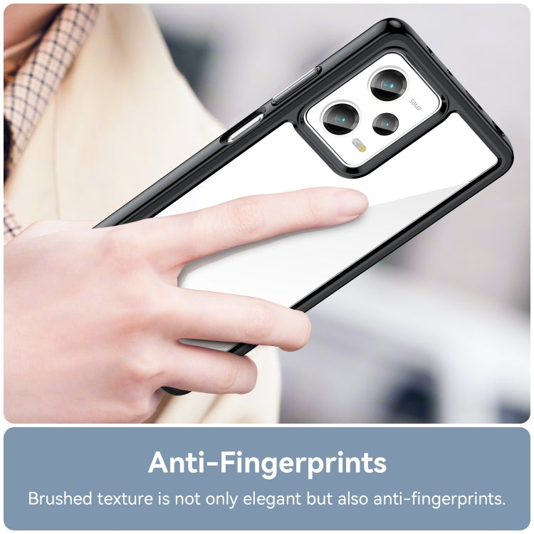 For Xiaomi Redmi Note 12 Pro Speed Colorful Series Acrylic + TPU Phone Case