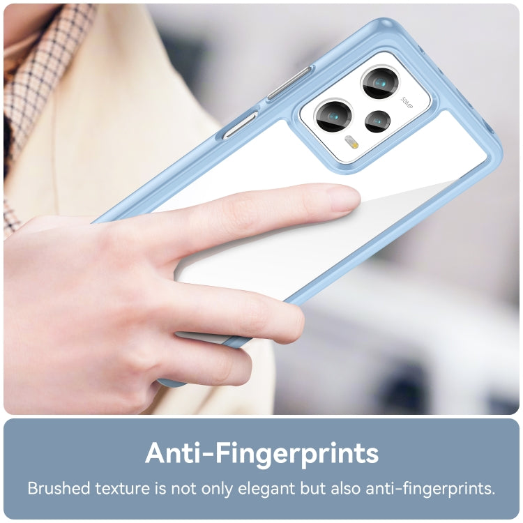 For Xiaomi Redmi Note 12 Pro Speed Colorful Series Acrylic + TPU Phone Case