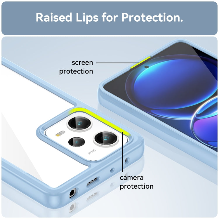 For Xiaomi Redmi Note 12 Pro Speed Colorful Series Acrylic + TPU Phone Case