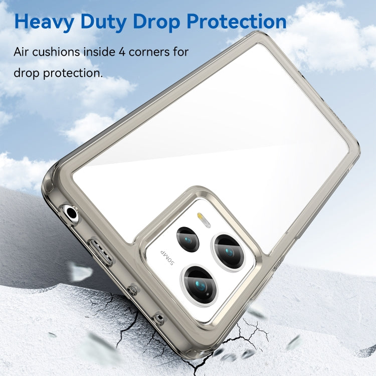 For Xiaomi Redmi Note 12 Pro Speed Colorful Series Acrylic + TPU Phone Case