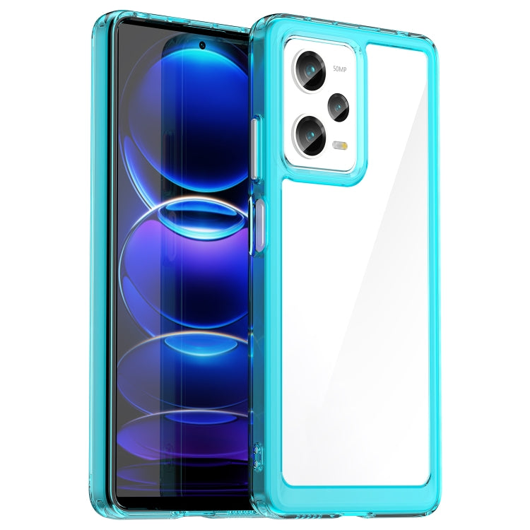 For Xiaomi Redmi Note 12 Pro Speed Colorful Series Acrylic + TPU Phone Case