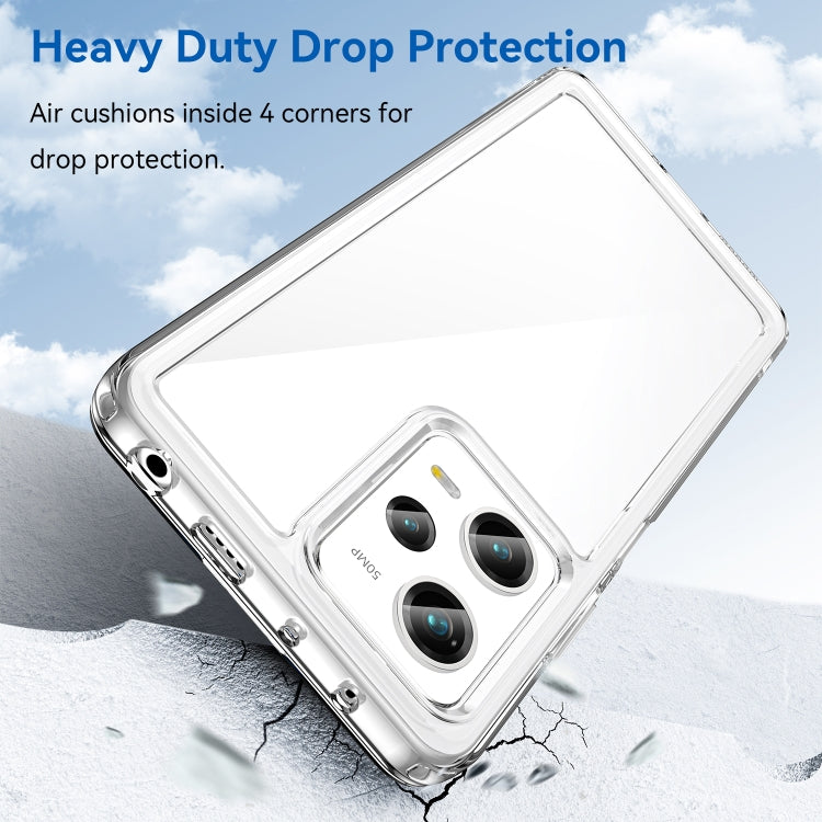 For Xiaomi Redmi Note 12 Pro Speed Colorful Series Acrylic + TPU Phone Case